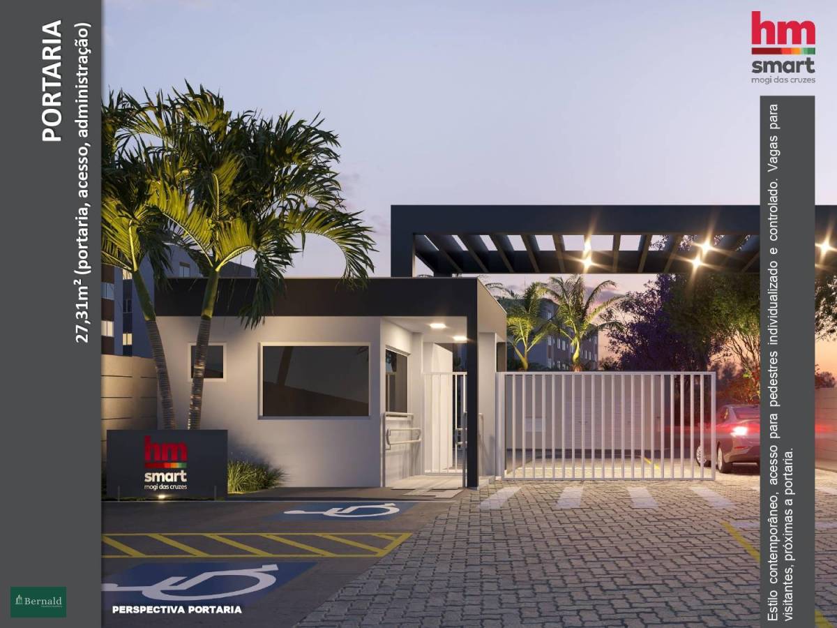 Apartamento com 2 quartos, 39m², à venda em Mogi das Cruzes, Porteira Preta