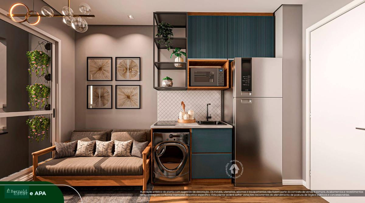 Apartamento à venda em São Paulo, Vila Dom Pedro I, com 2 quartos, 36m²